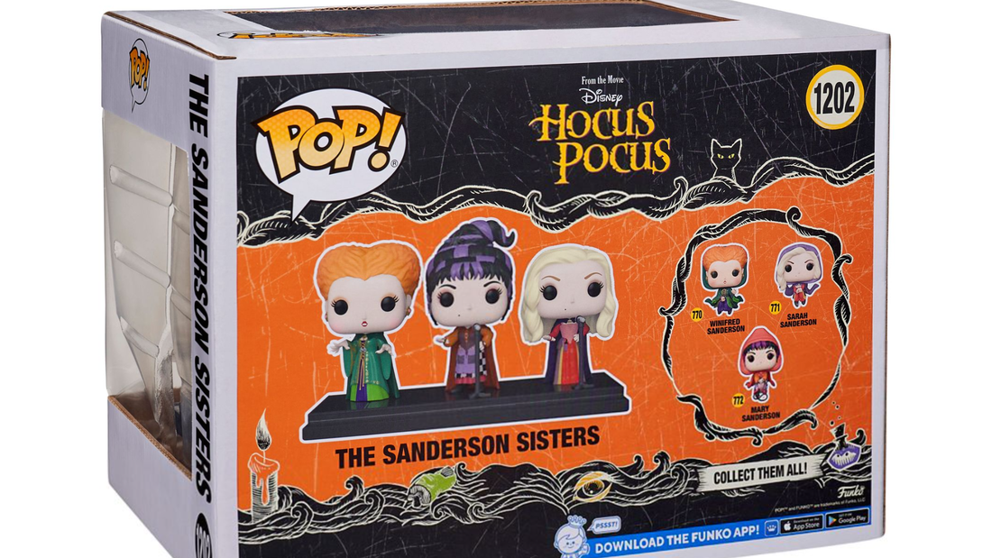 Sanderson Sisters I Put a Spell On You Movie Moment Funko POP! Figure -  Hocus Pocus 